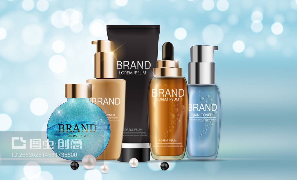 打造吸睛化妆品广告 专业产品模板设计指南